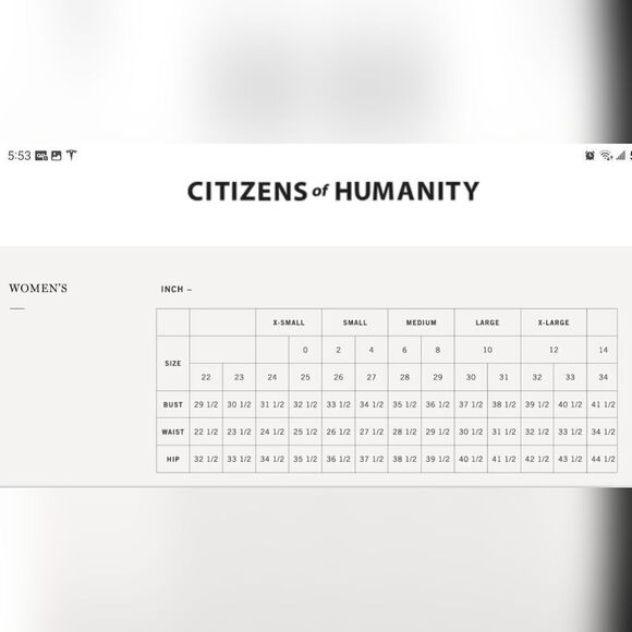 Citizens of Humanity Kelly Low Waist Cropped Stretch - Picture 15 of 15